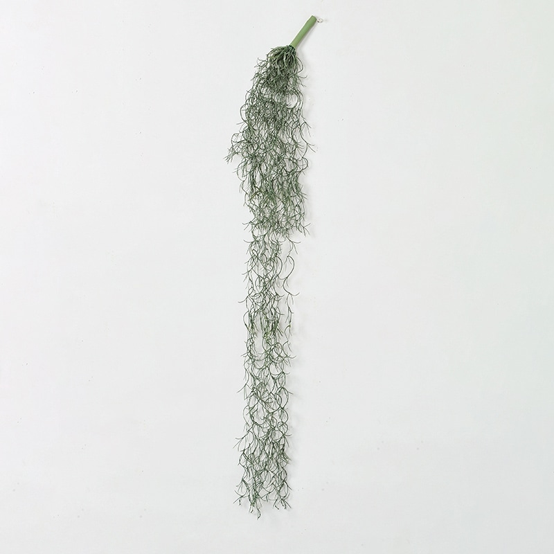 アスカ商会 造花・グリーン A-40995　スパニッシュモス #051D　ダ-クグリ-ン 1本（ご注文単位1本）【直送品】