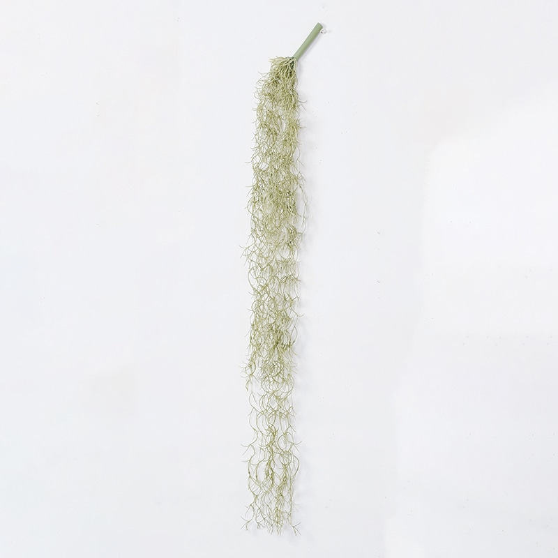 アスカ商会 造花・グリーン A-40995　スパニッシュモス #051F　フロストグリ-ン 1本（ご注文単位1本）【直送品】