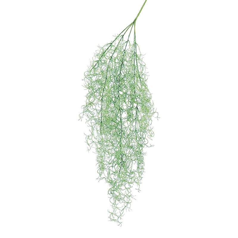 アスカ商会 造花・グリーン A-42642　スパニッシュモス #052B　ライトグリ-ン 1本（ご注文単位1本）【直送品】