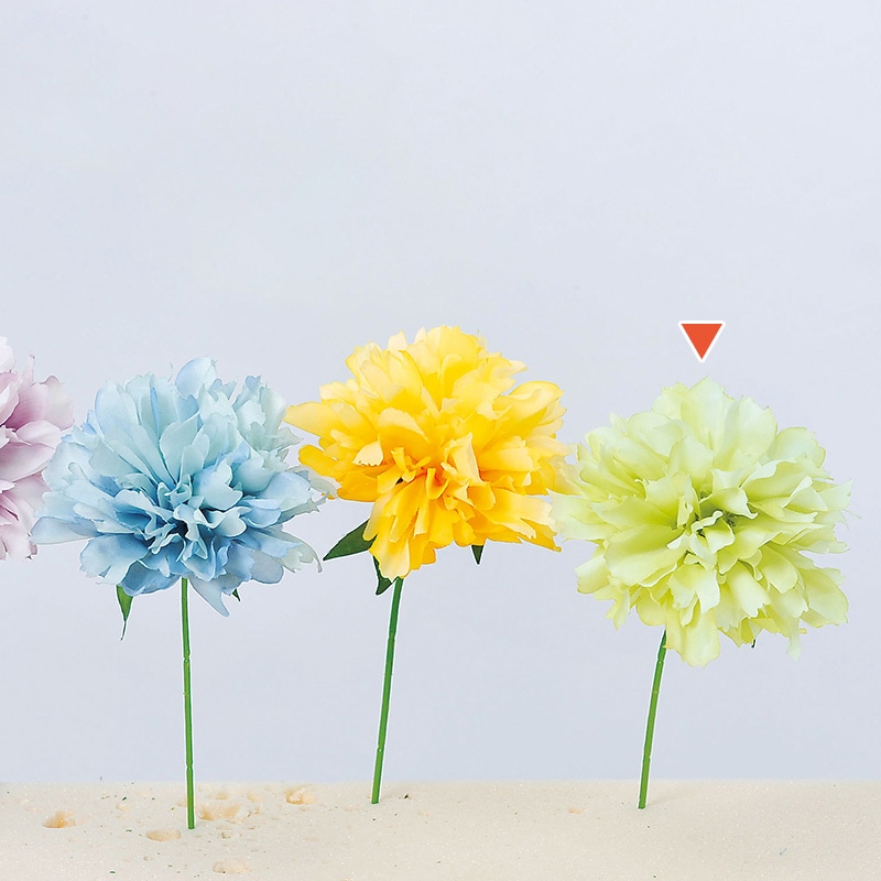 アスカ商会 造花 A-33239 ピオニーピック #051A グリ-ン 1本(ご注文単位1本)【直送品】