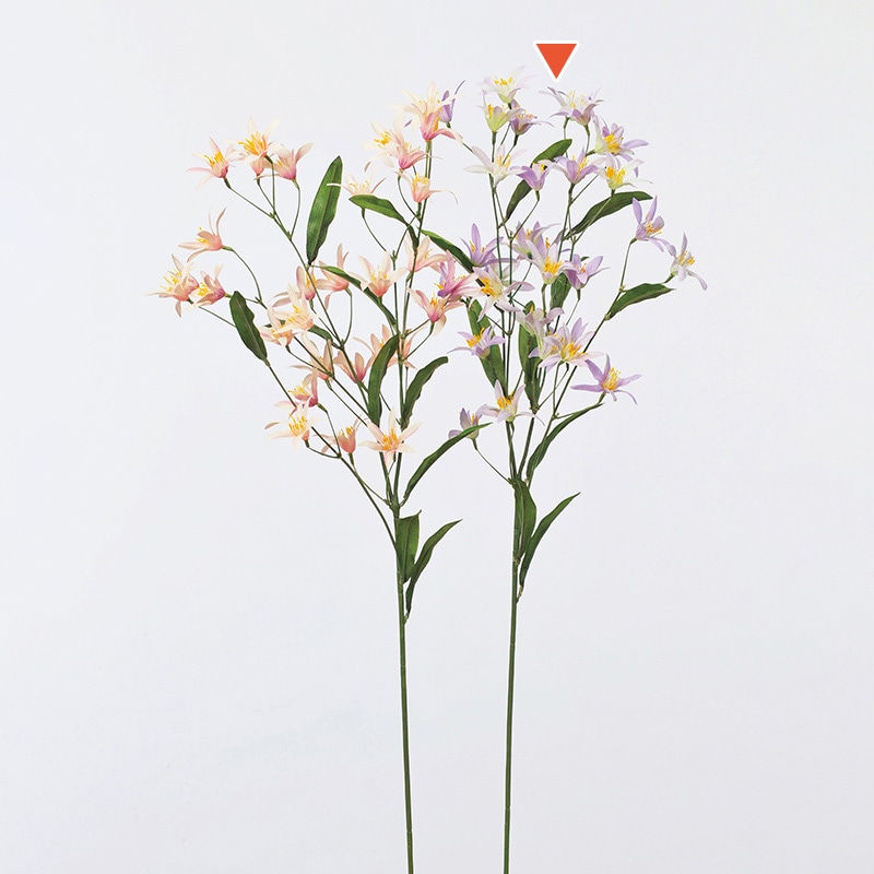 アスカ商会 造花 A-33305　ガーデンフラワー×30 #006　ラベンダ- 1本（ご注文単位1本）【直送品】