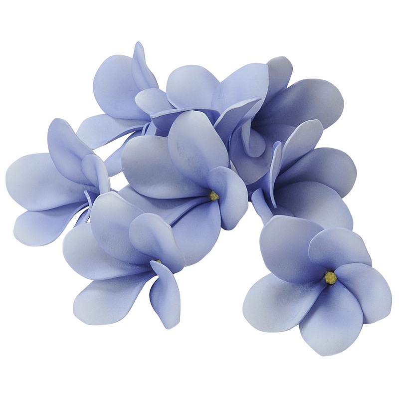 アスカ商会 造花 A-33286 プルメリア #009 ブル- 1箱(ご注文単位1箱)【直送品】