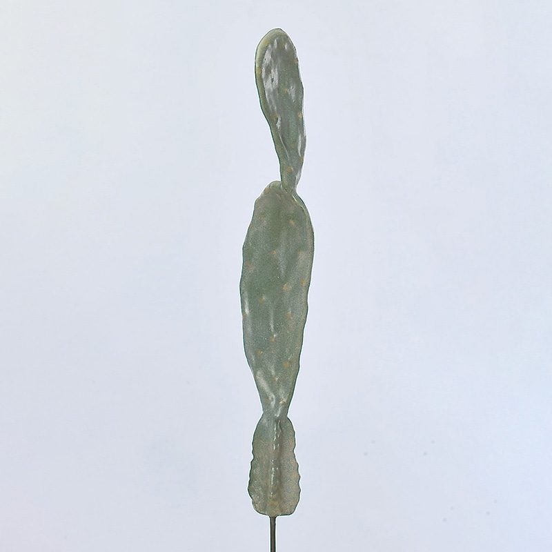 アスカ商会 造花・グリーン A-42770　カクタス #051F　フロストグリ-ン 1本（ご注文単位1本）【直送品】