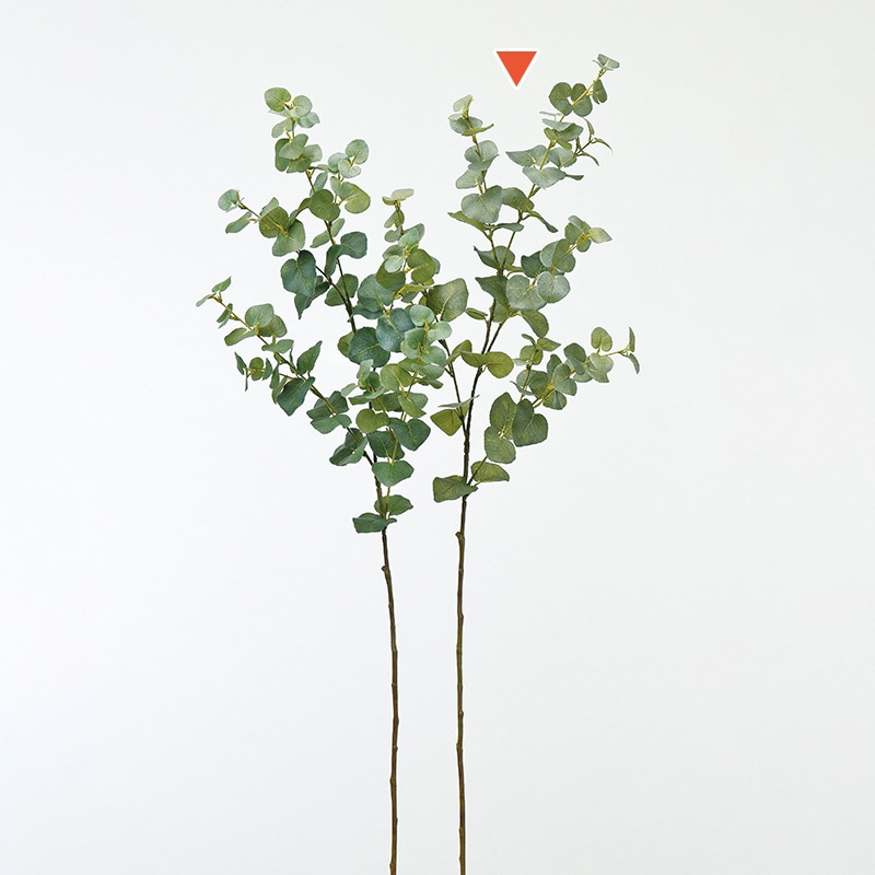 アスカ商会 造花・グリーン A-42766　ユーカリ #063G　グレイグリ-ン 1本（ご注文単位1本）【直送品】