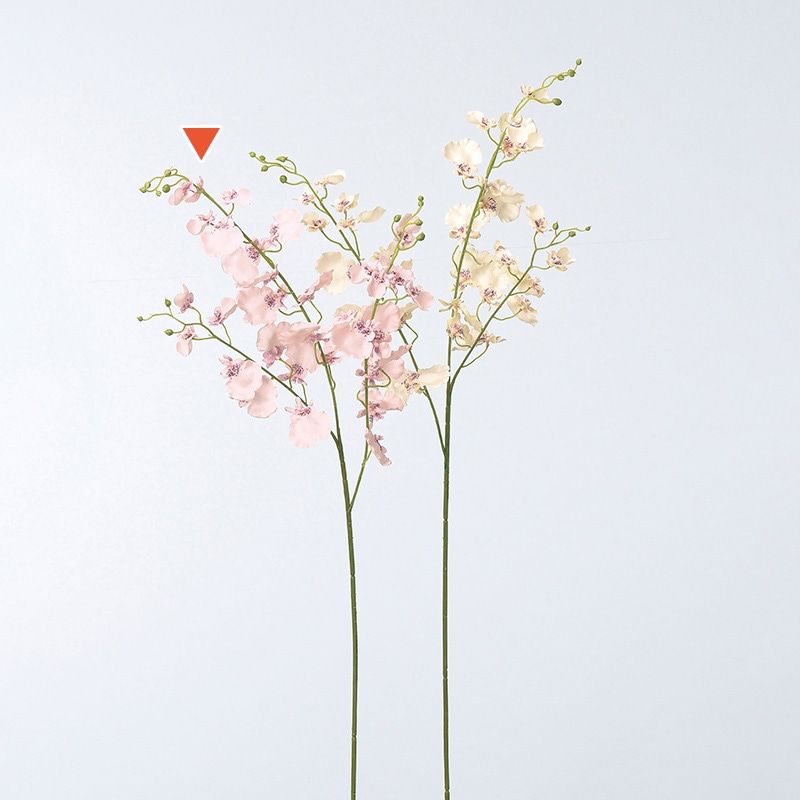 アスカ商会 造花 A-33329オンシジューム #003S　ソフトピンク 1本（ご注文単位1本）【直送品】