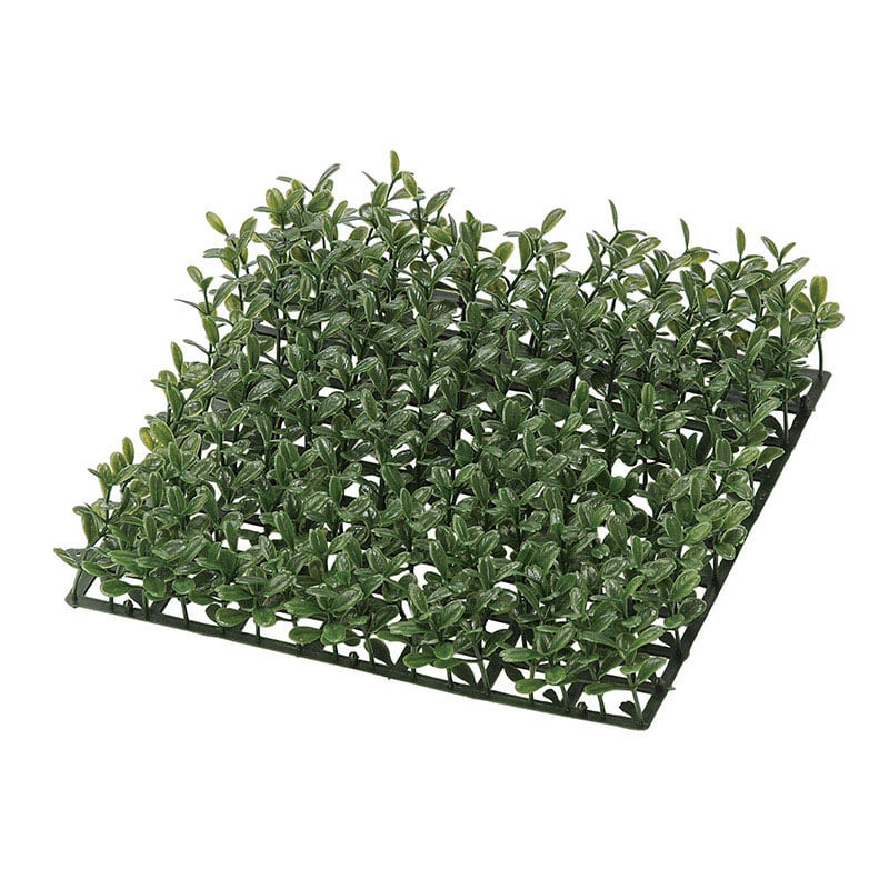 アスカ商会 造花・グリーン A-42908　ボックスウッドマット #051D　ダ-クグリ-ン 1枚（ご注文単位1枚）【直送品】