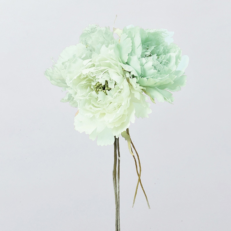 アスカ商会 造花 A-33274 ピオニーブーケ #051M ミント 1束(ご注文単位1束)【直送品】