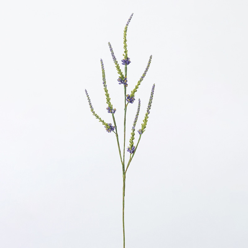 アスカ商会 造花 A-33416　セージ×7 #053P　グリーンパープル 1本（ご注文単位1本）【直送品】