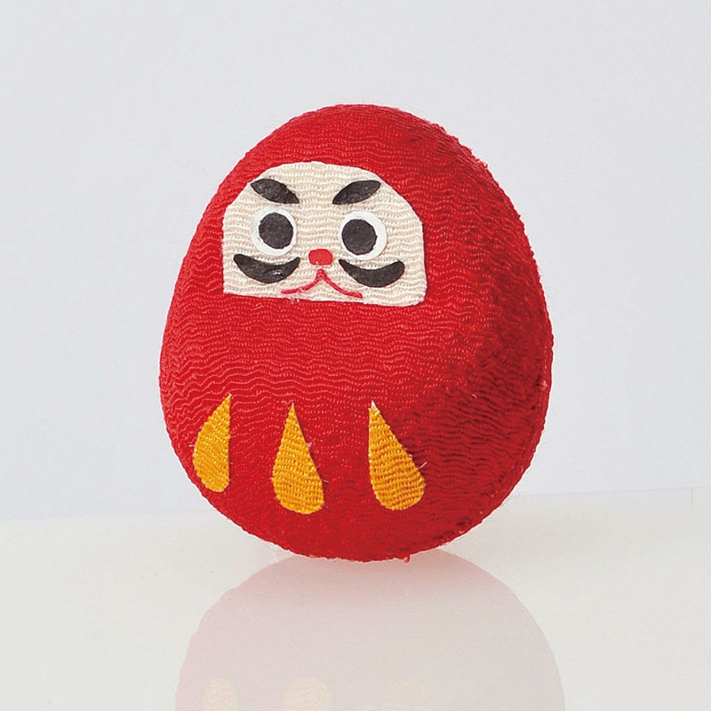 アスカ商会 ディスプレイ用品 A-79044　ちりめん達磨  1個（ご注文単位1個）【直送品】