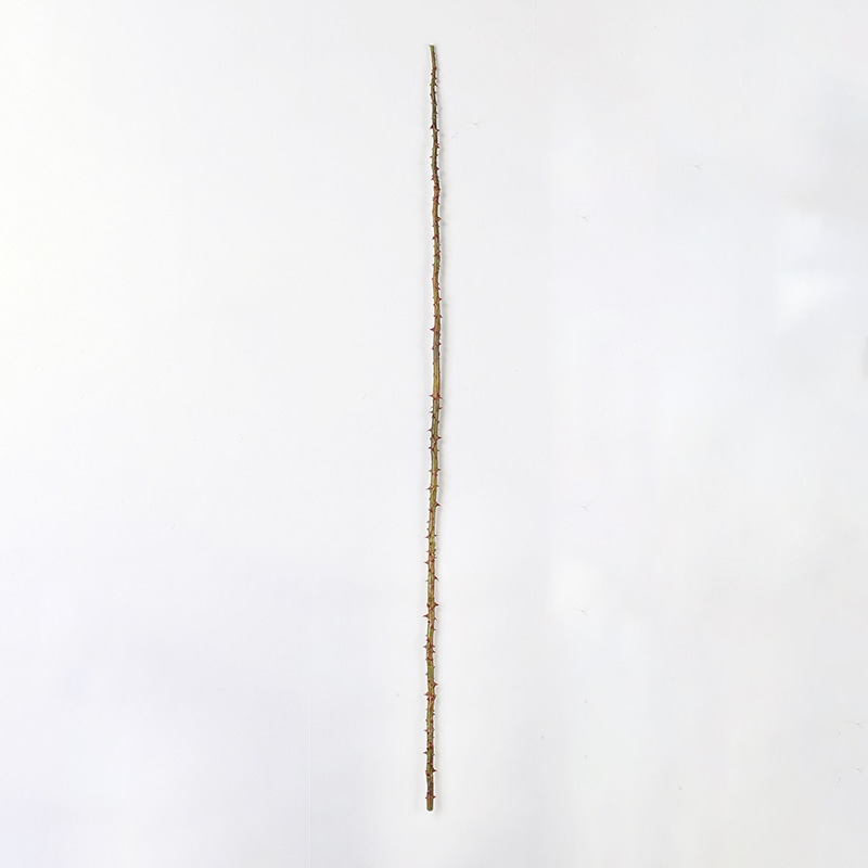 アスカ商会 造花・グリーン A-43034　ローズステム #051G　グリ-ンレッド 1本（ご注文単位1本）【直送品】