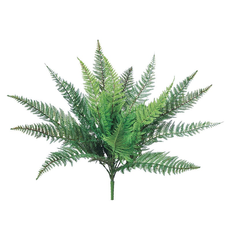 アスカ商会 造花・グリーン A-43072　ファーンブッシュ #051A　グリ-ン 1本（ご注文単位1本）【直送品】