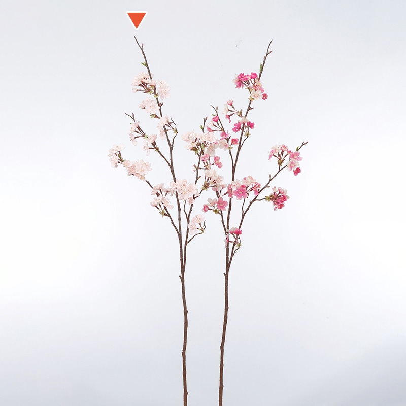 アスカ商会 造花 A-33561　桜×50　つぼみ×10 #003　ピンク 1本（ご注文単位1本）【直送品】