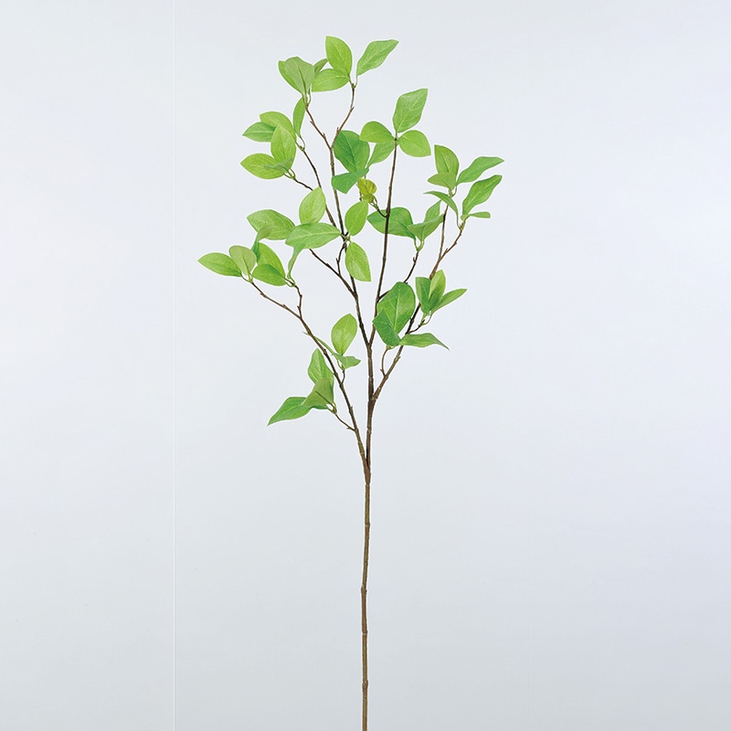 アスカ商会 造花・グリーン A-43080　ドウダン #052B　ライトグリ-ン 1本（ご注文単位1本）【直送品】