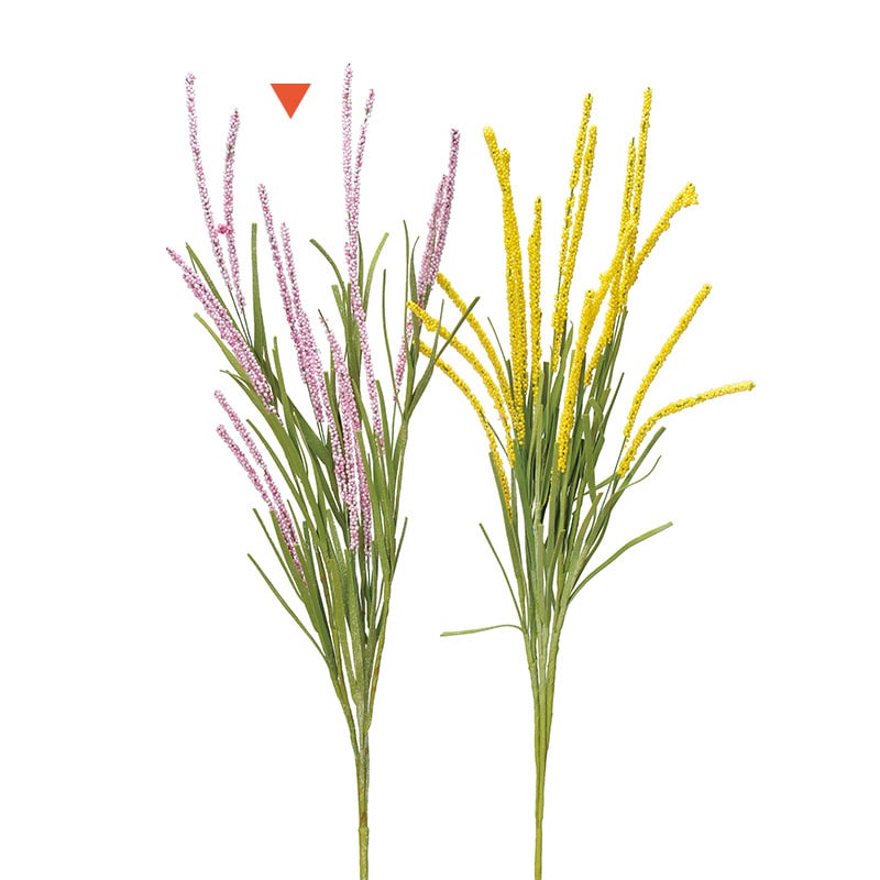 アスカ商会 造花・グリーン A-47822 ベリーブッシュ #003 ピンク 1本(ご注文単位1本)【直送品】