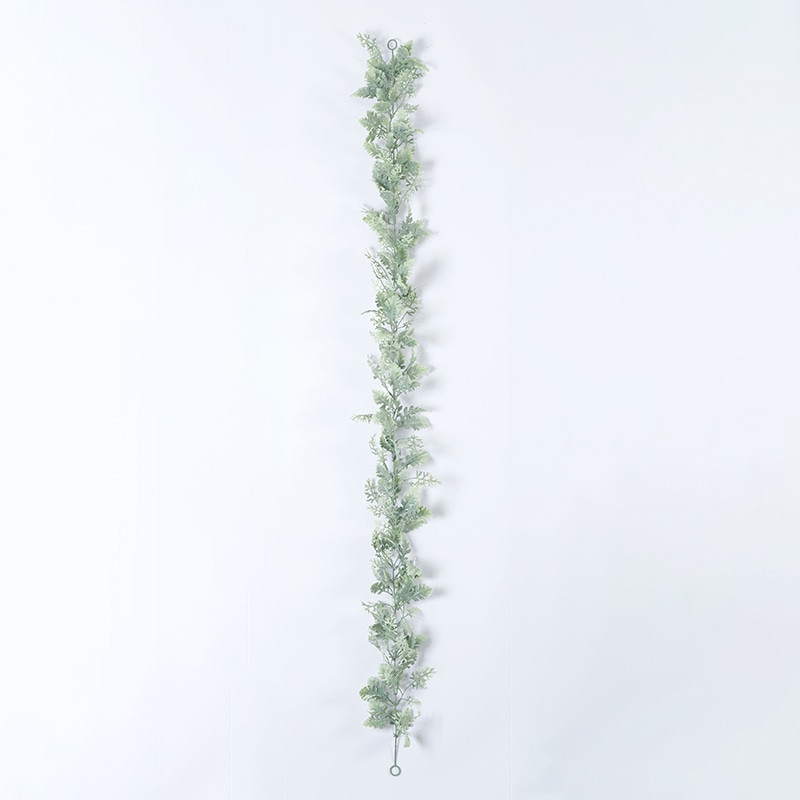 アスカ商会 造花・グリーン A-43227 ダスティミラーガーランド #063G グレイグリ-ン 1本(ご注文単位1本)【直送品】