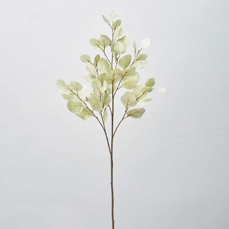 アスカ商会 造花・グリーン A-43163 ユーカリ #063 グレイ 1本(ご注文単位1本)【直送品】