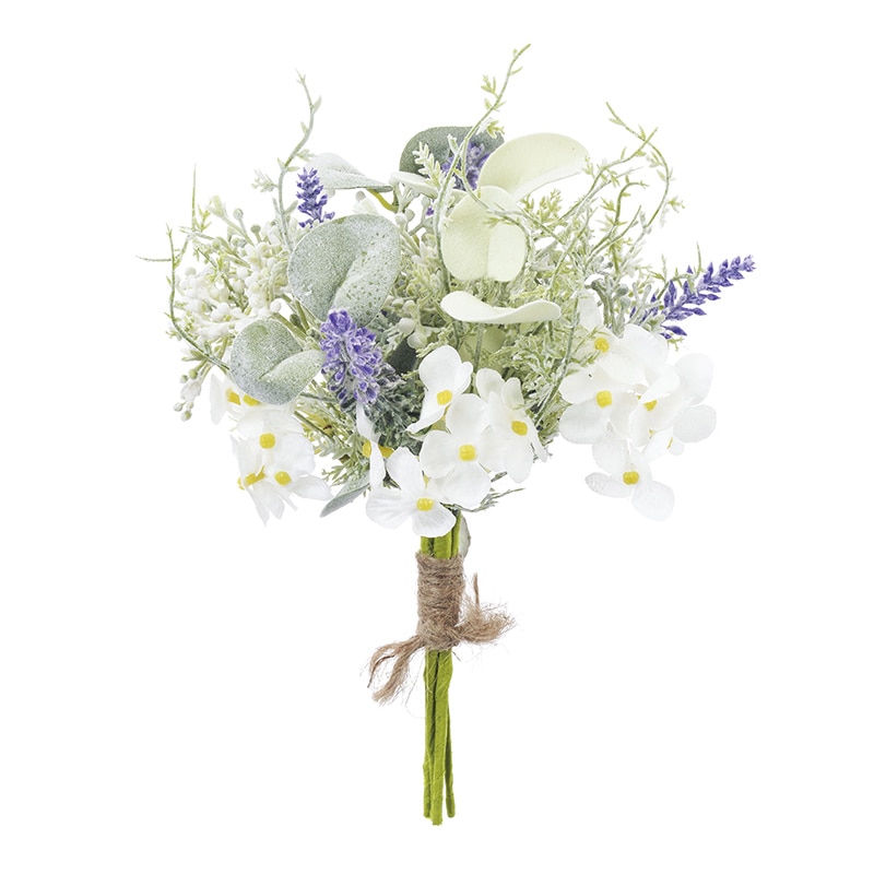 アスカ商会 造花 A-33658 ラベンダーミックスブーケ #006 ラベンダ- 1束(ご注文単位1束)【直送品】