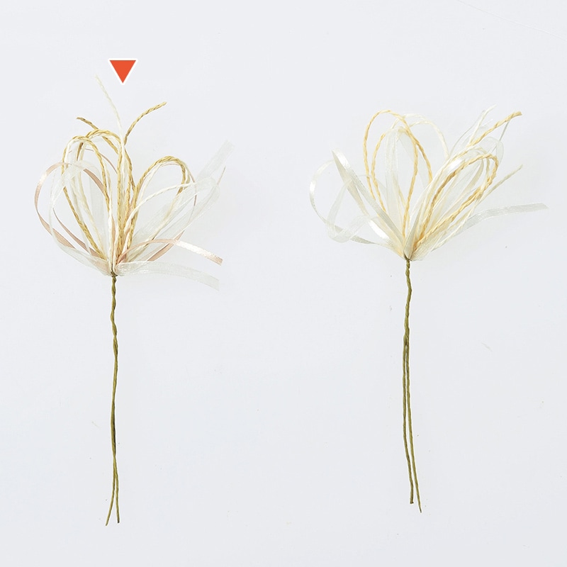 アスカ商会 ディスプレイ用品 A-15719 チャームリボン #008 ベ-ジュ 1袋(ご注文単位1袋)【直送品】