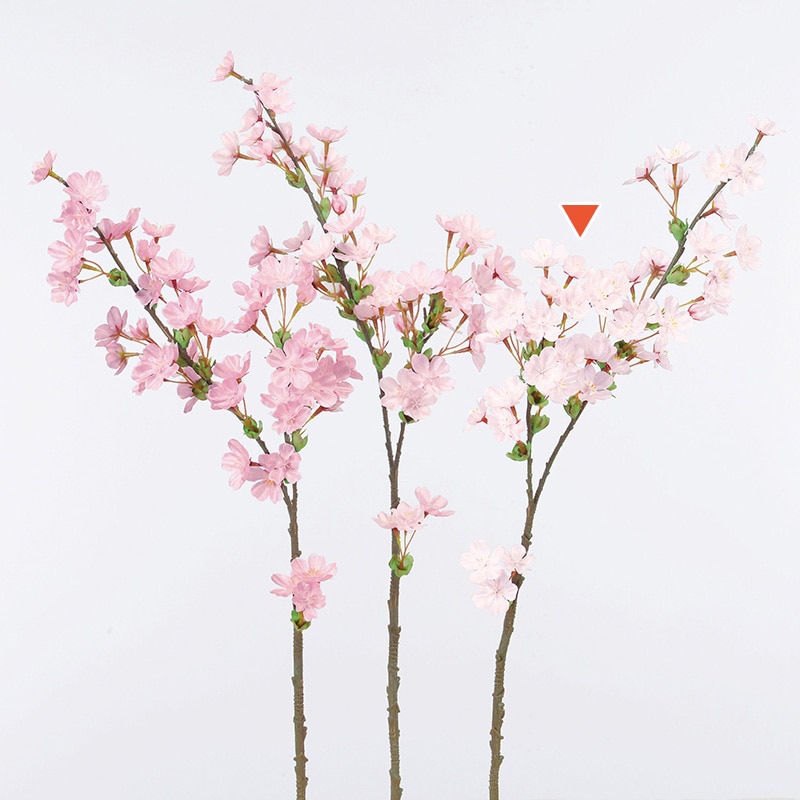アスカ商会 造花 A-33739桜ブランチ #013　ライトピンク 1本（ご注文単位1本）【直送品】