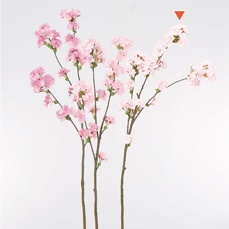 アスカ商会 造花 A-33740桜ブランチ #013　ライトピンク 1本（ご注文単位1本）【直送品】