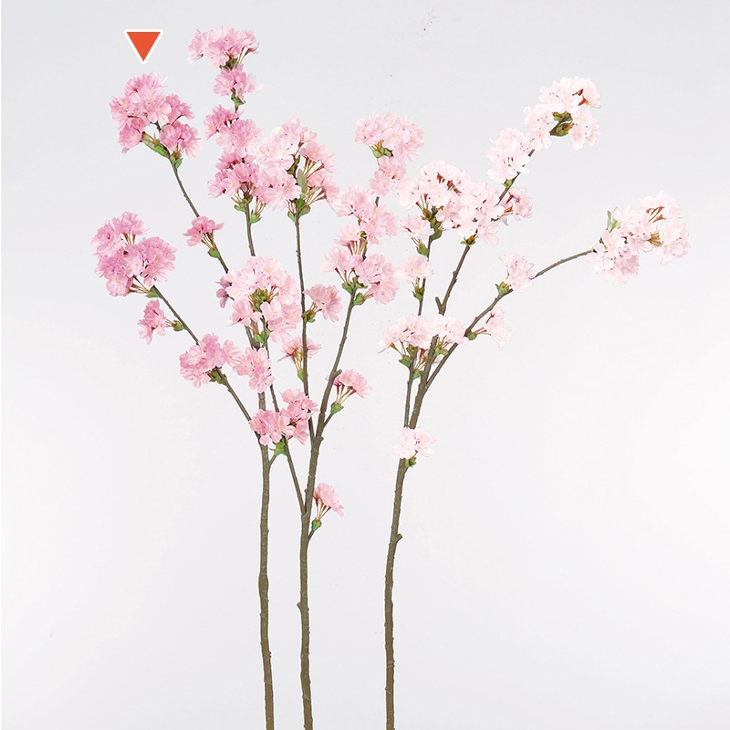 アスカ商会 造花 A-33740桜ブランチ #003　ピンク 1本（ご注文単位1本）【直送品】