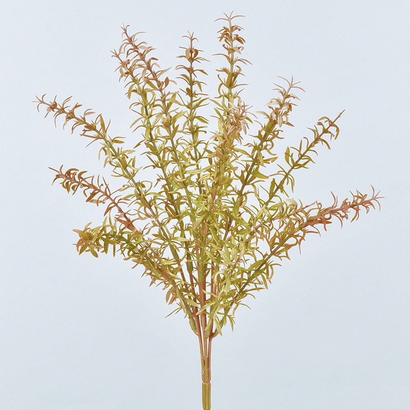 アスカ商会 造花・グリーン A-43286　ローズマリーブッシュ #051P　グリ-ンピンク 1本（ご注文単位1本）【直送品】