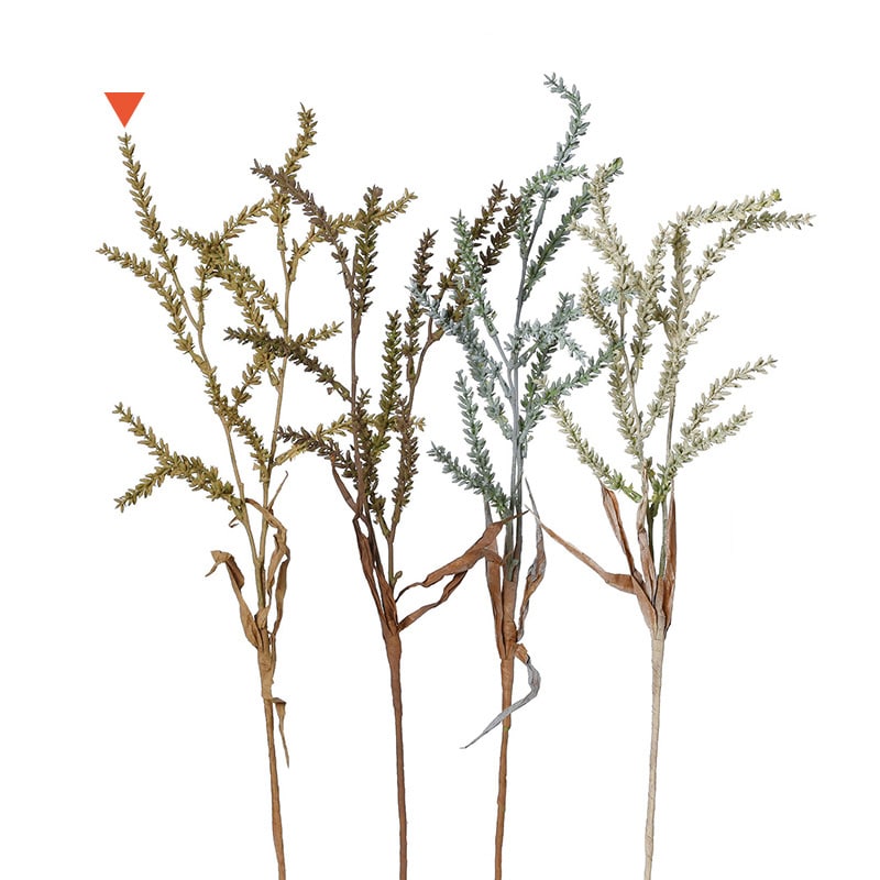 アスカ商会 造花・グリーン A-43256　ウィートスプレー #028　ブラウン 1本（ご注文単位1本）【直送品】