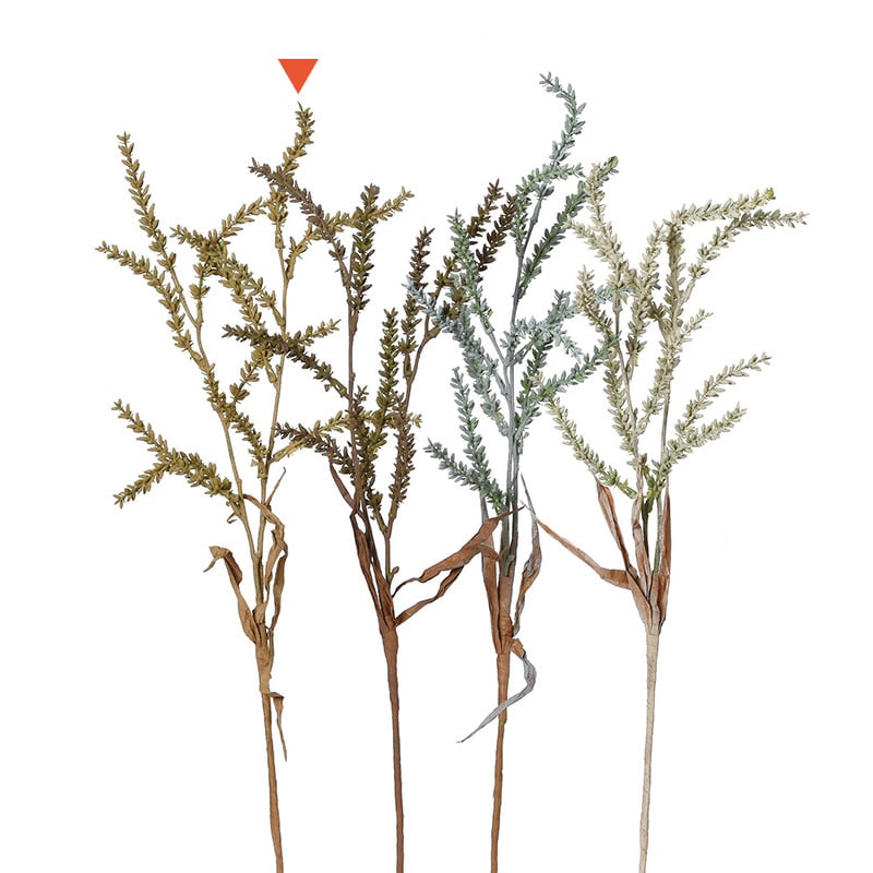 アスカ商会 造花・グリーン A-43256　ウィートスプレー #028D　ダ-クブラウン 1本（ご注文単位1本）【直送品】