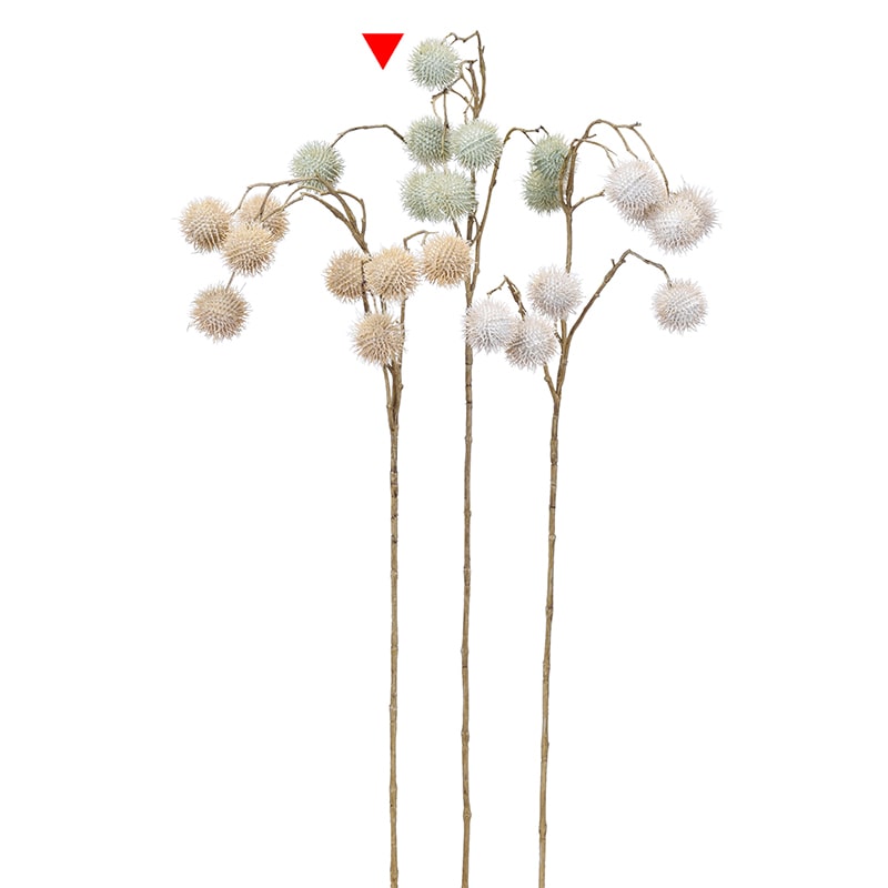 アスカ商会 造花・グリーン A-47845　ミクリ #063G　グレイグリ-ン 1本（ご注文単位1本）【直送品】