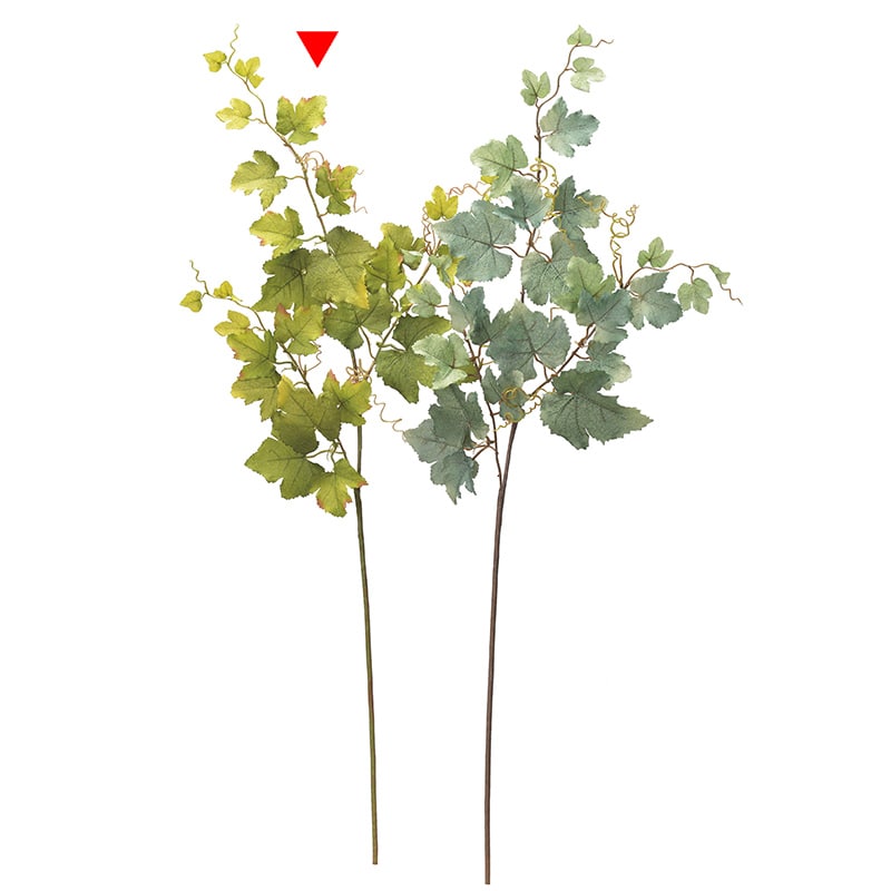 アスカ商会 造花・グリーン A-43313　グレープリーフスプレー #051A　グリ-ン 1本（ご注文単位1本）【直送品】