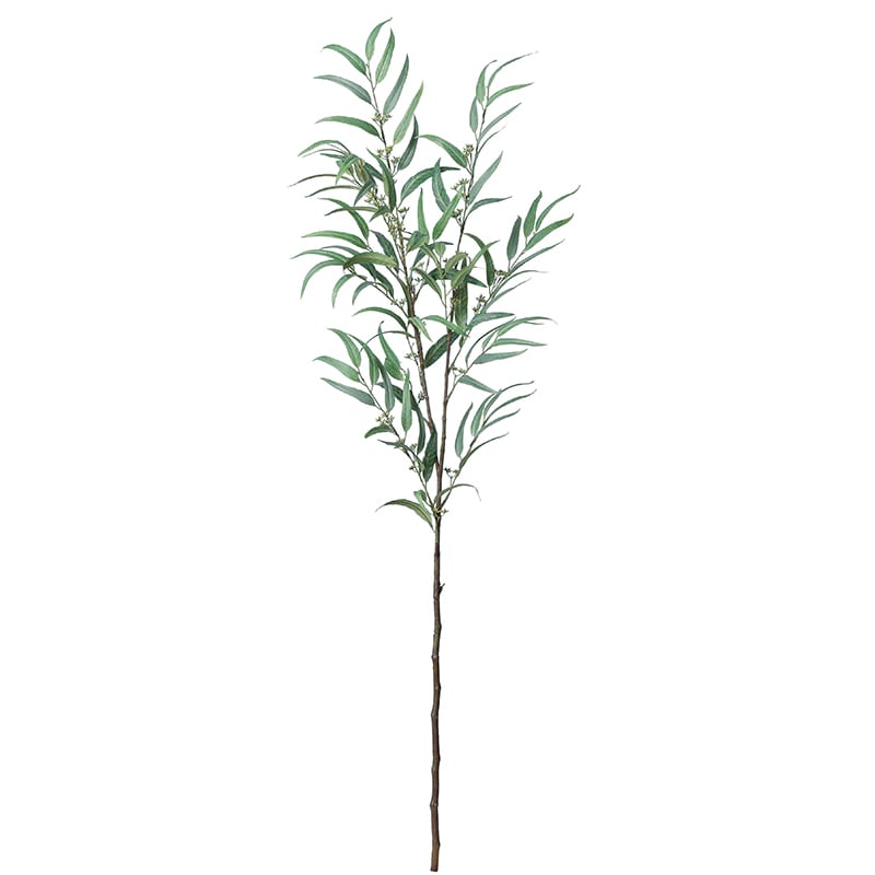 アスカ商会 造花・グリーン A-43349　ユーカリ #051A　グリ-ン 1本（ご注文単位1本）【直送品】