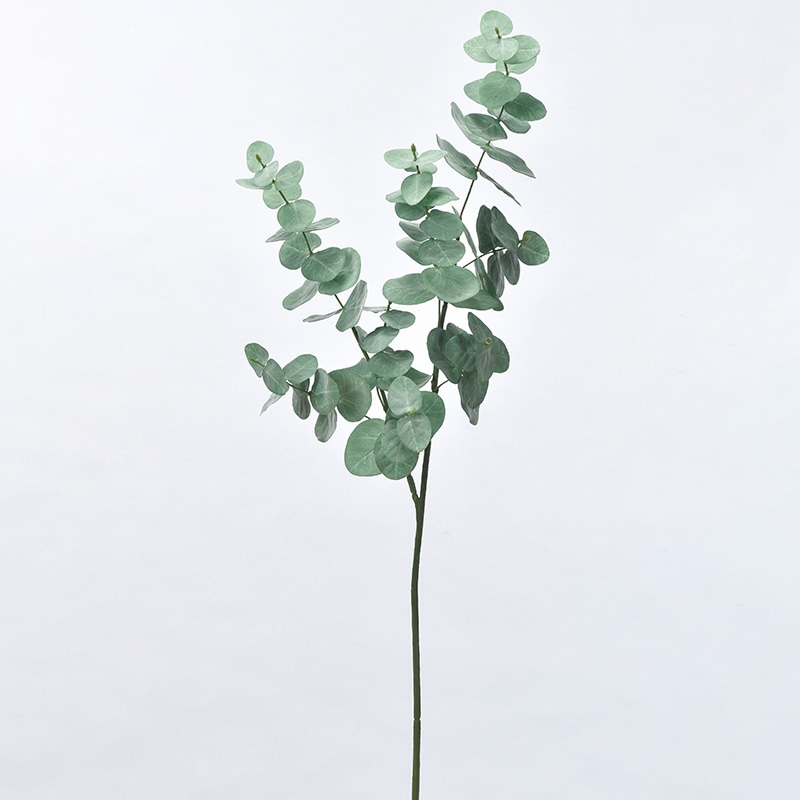 アスカ商会 造花・グリーン A-43335 ユーカリ #063G グレイグリ-ン 1本(ご注文単位1本)【直送品】