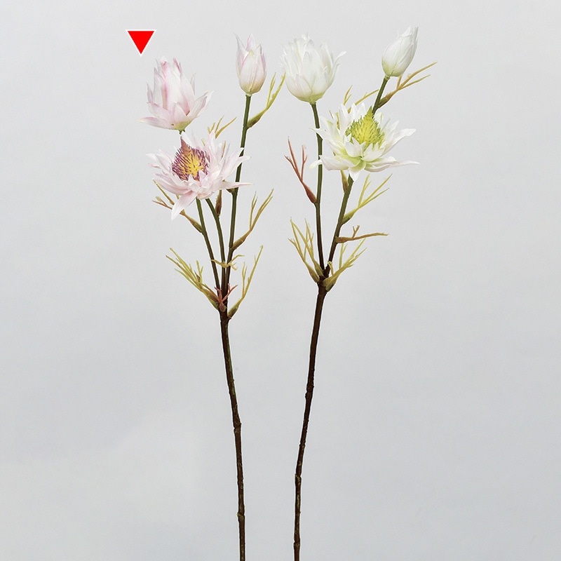 アスカ商会 造花 A-33974　セルリア×1　つぼみ×2 #013　ライトピンク 1本（ご注文単位1本）【直送品】