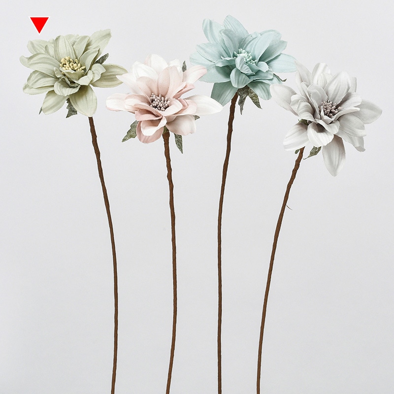 アスカ商会 造花 A-33858　アネモネ #053S　セ-ジグリ-ン 1本（ご注文単位1本）【直送品】