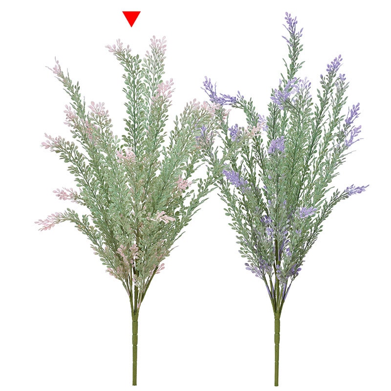 アスカ商会 造花・グリーン A-43426 フォリッジブッシュ #051P グリ-ンピンク 1本(ご注文単位1本)【直送品】