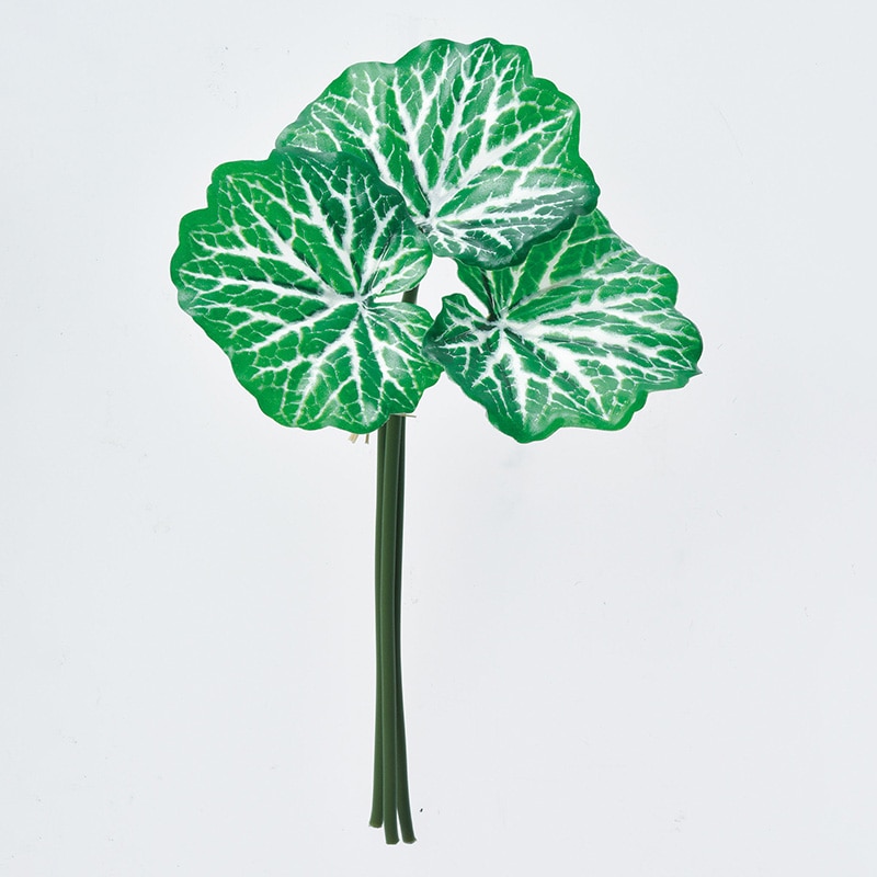 アスカ商会 造花・グリーン A-43459 ゲイラックスバンチ #051W グリ-ンホワイト 1本(ご注文単位1本)【直送品】