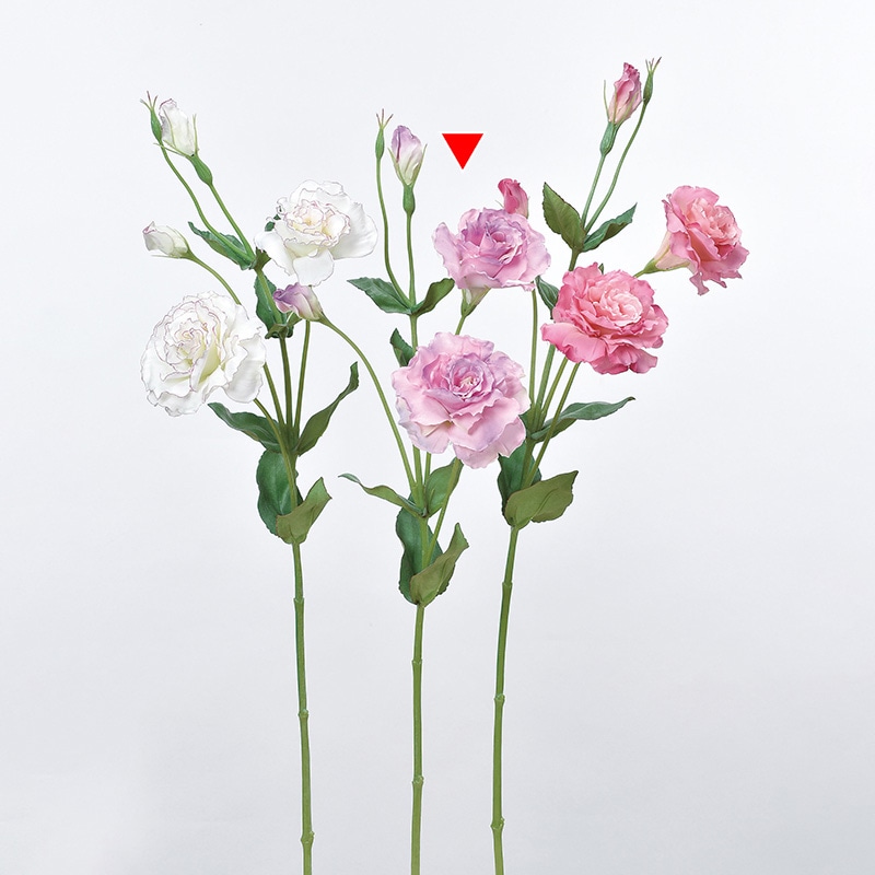 アスカ商会 造花 A-33973トルコギキョウ #003L ピンクラベンダー 1本(ご注文単位1本)【直送品】