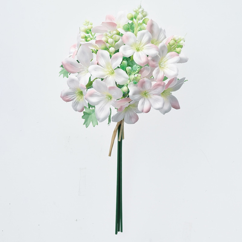 アスカ商会 造花 A-33969 ミニフラワーバンチ #003 ピンク 1束(ご注文単位1束)【直送品】