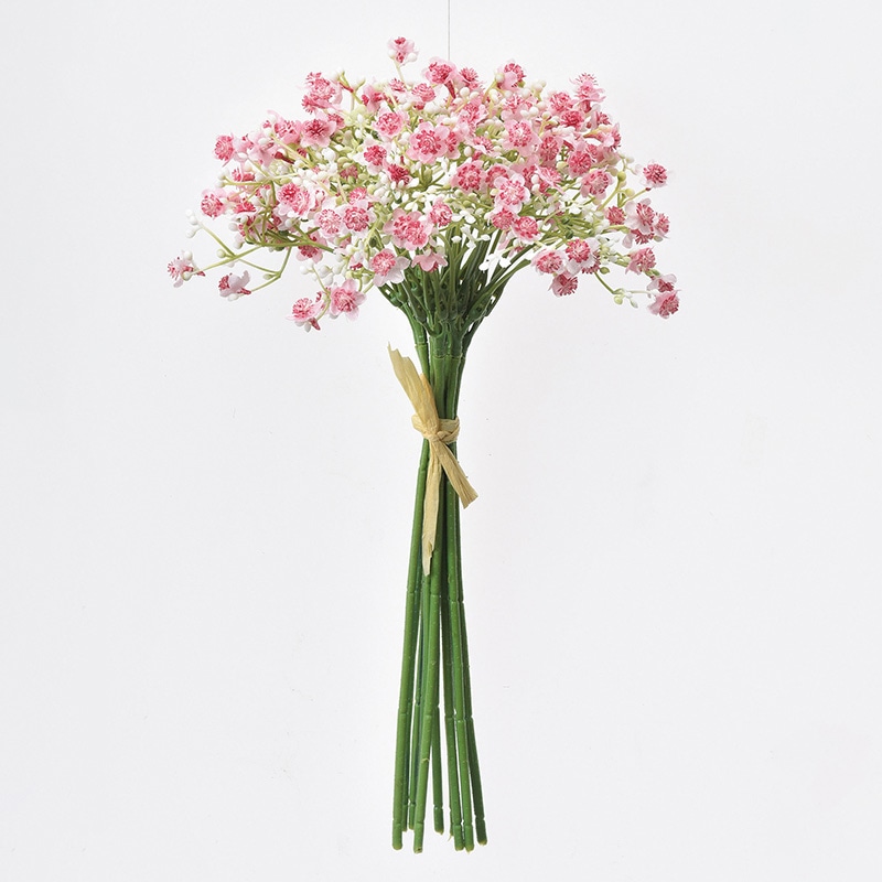 アスカ商会 造花 A-33940　ジプソフィラバンチ #003T　ツ-トンピンク 1束（ご注文単位1束）【直送品】