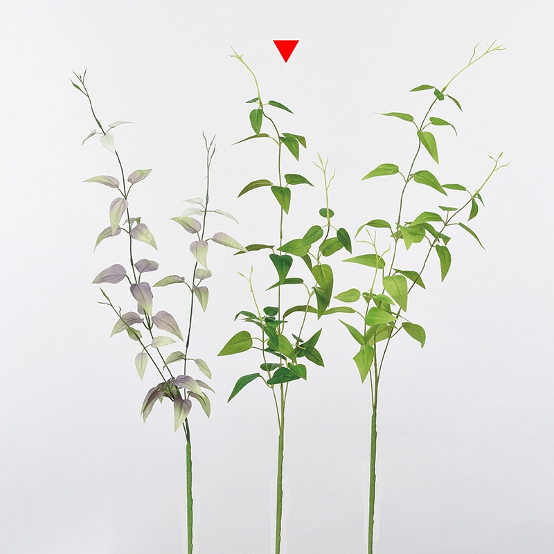 アスカ商会 造花・グリーン A-43448　リキュウソウ #051A　グリ-ン 1本（ご注文単位1本）【直送品】