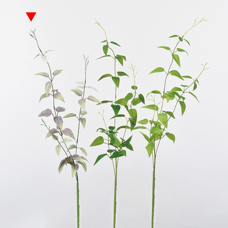 アスカ商会 造花・グリーン A-43448　リキュウソウ #007F　フロストパ-プル 1本（ご注文単位1本）【直送品】