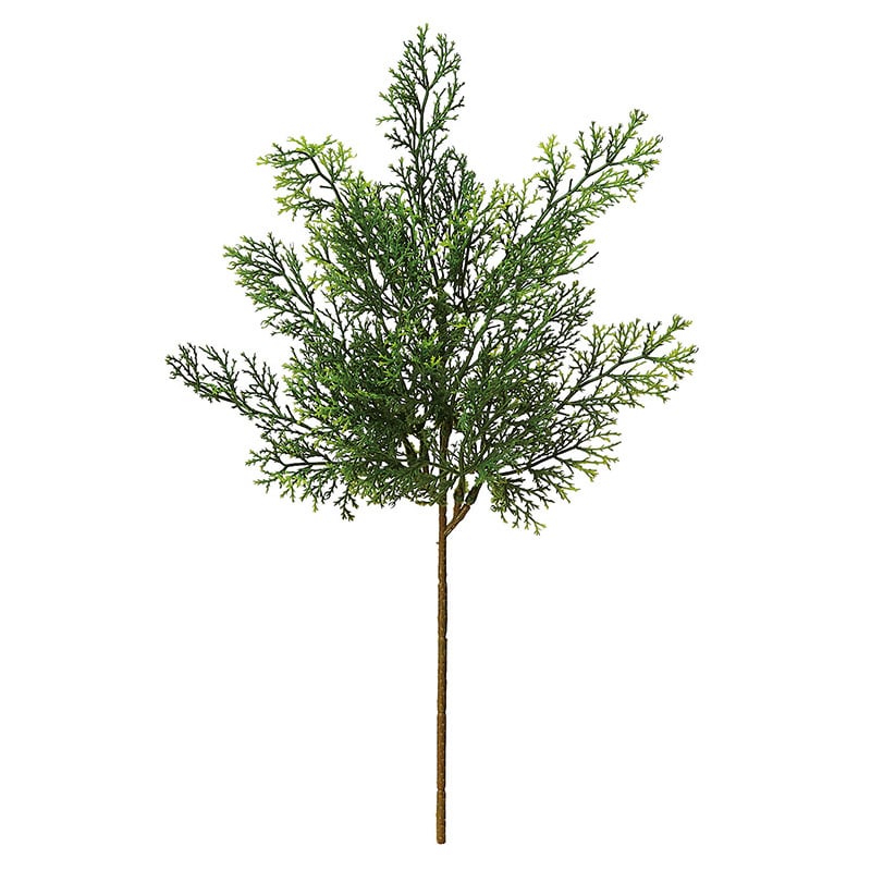 アスカ商会 造花・グリーン A-43512　シーダー #051A　グリ-ン 1本（ご注文単位1本）【直送品】