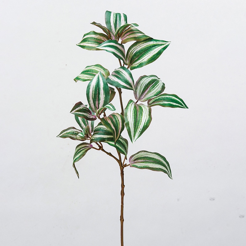 アスカ商会 造花・グリーン A-43506　ワンダリングジュー #051P　グリ-ンピンク 1本（ご注文単位1本）【直送品】