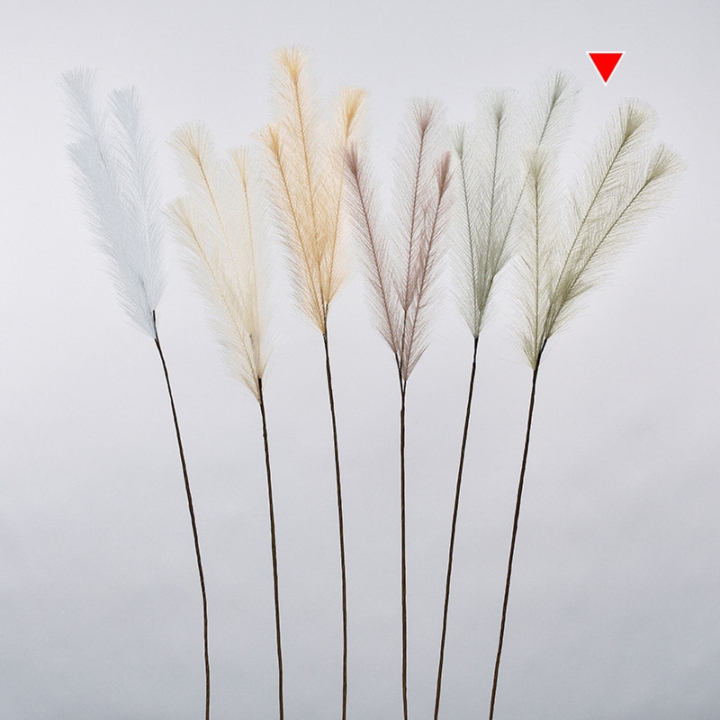 アスカ商会 造花 A-34047　ファーンスプレー #063　グレイ 1本（ご注文単位1本）【直送品】