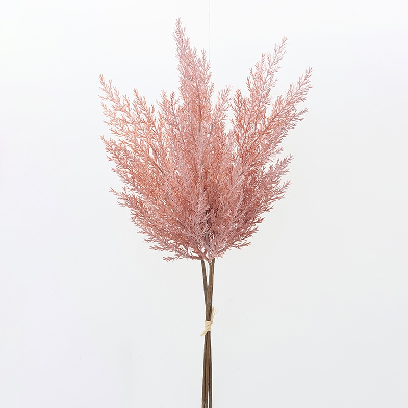 アスカ商会 造花・グリーン A-43596　サイプレスバンチ #055　モ-ブ 1束（ご注文単位1束）【直送品】