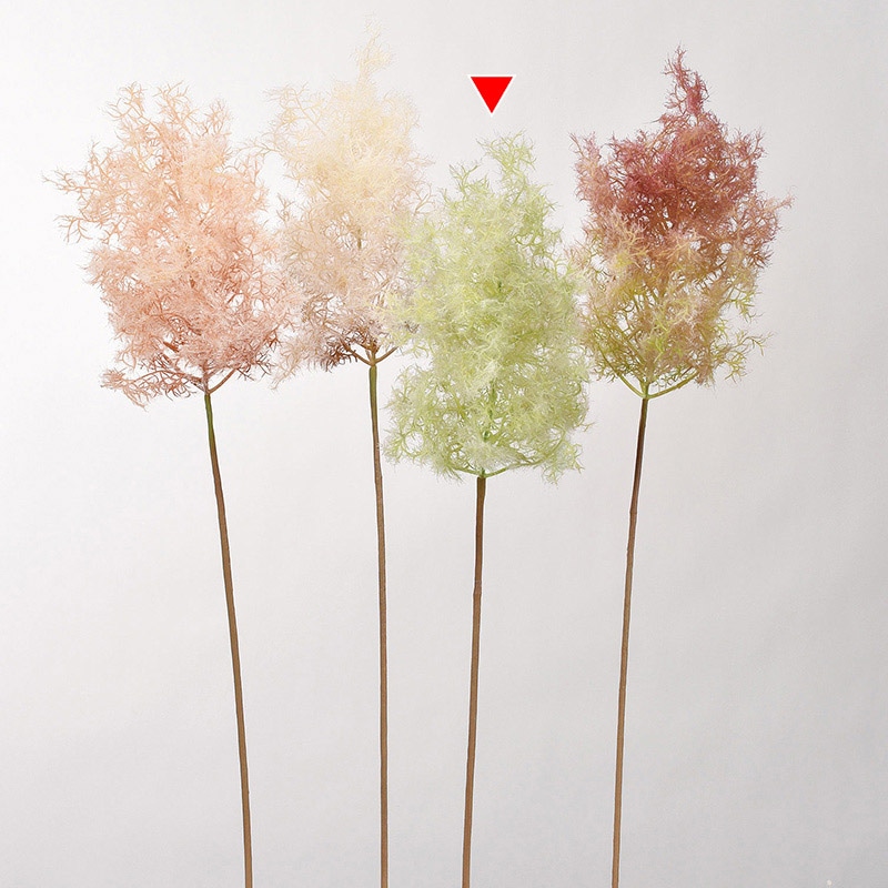 アスカ商会 造花・グリーン A-43619　スモークツリー #053S　セ-ジグリ-ン 1本（ご注文単位1本）【直送品】