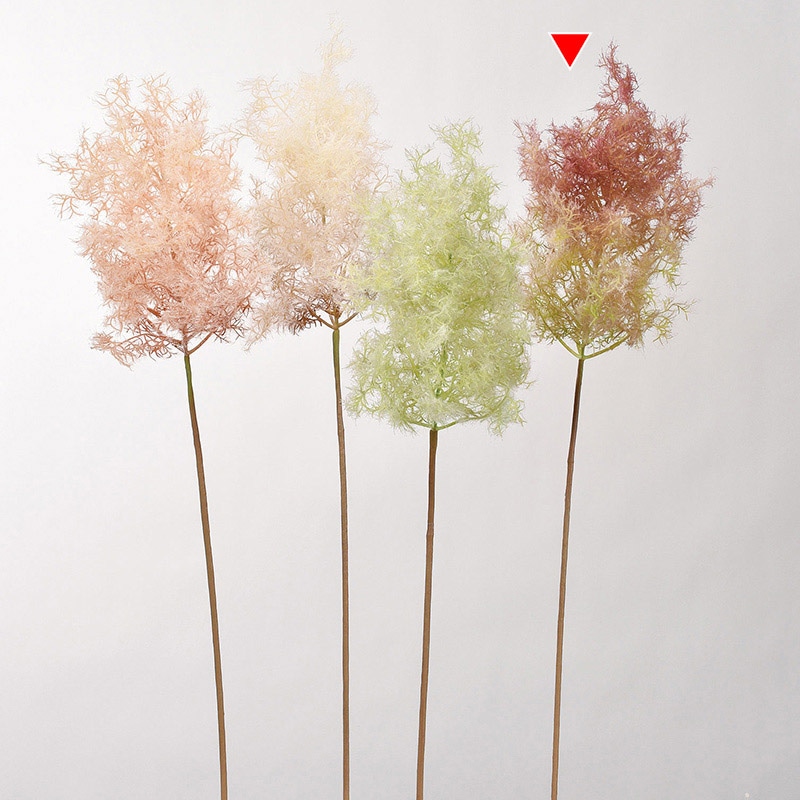 アスカ商会 造花・グリーン A-43619　スモークツリー #055　モ-ブ 1本（ご注文単位1本）【直送品】