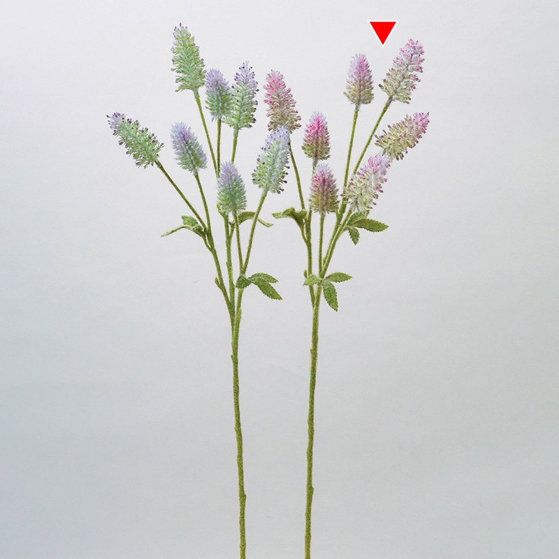 アスカ商会 造花 A-34183　シャグマハギ×7 #007　パ-プル 1本（ご注文単位1本）【直送品】