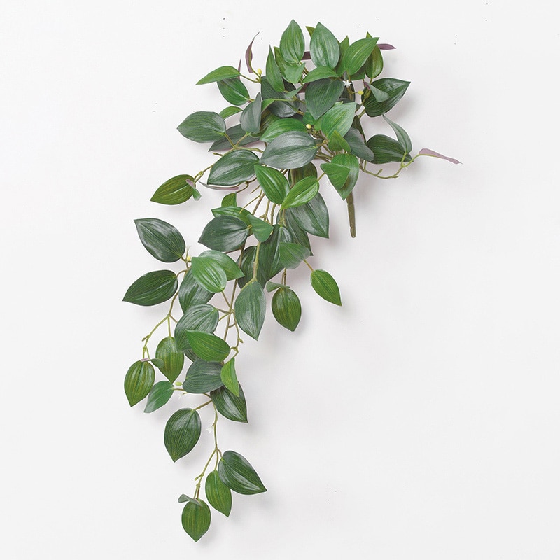 アスカ商会 造花・グリーン A-43696トラディスカンティアHB #051A　グリ-ン 1本（ご注文単位1本）【直送品】