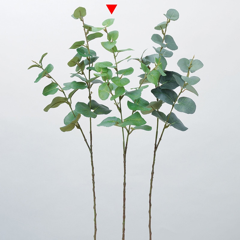 アスカ商会 造花・グリーン A-43698　ユーカリスプレー #052B　ライトグリ-ン 1本（ご注文単位1本）【直送品】